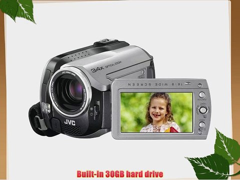 JVC Everio GZMG130 30GB Hard Disk Drive Camcorder with 34x Optical Zoom