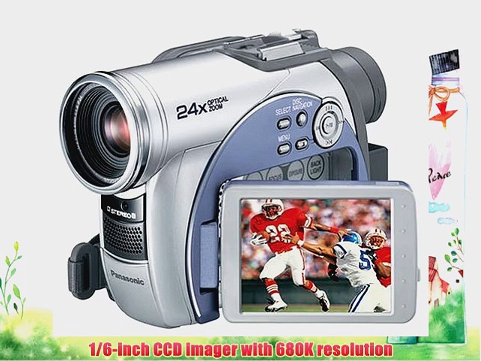Panasonic VDR-M53 DVD Camcorder w/24x Optical Zoom