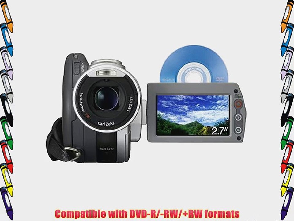Sony DCR-DVD405 3MP DVD Handycam Camcorder with 10x Optical Zoom