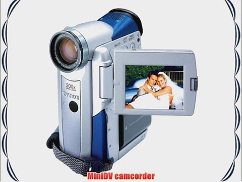 Canon Elura 40MC MiniDV Digital Camcorder w/ 2LCD MMC Card and Digital Still Mode