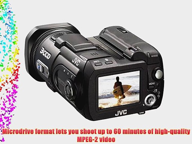 JVC Everio GZMC500 5MP 3CCD 4GB Microdrive Camcorder w/10x Optical Zoom -  video Dailymotion