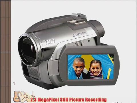 Panasonic VDR-D250 2.3MP 3CCD DVD Camcorder with 10x Optical Zoom