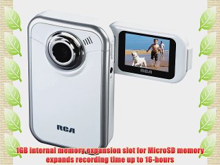 RCA EZ207 Small Wonder Digital Camcorder (White)