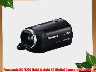 Panasonic HC-V201 Light Weight HD Digital Camcorder (black)