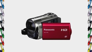 Panasonic HC-V10R HD 70x Optical Zoom SD Camcorder (Red)