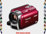 Panasonic SDR-H80 SD and HDD Camcorder (Red)