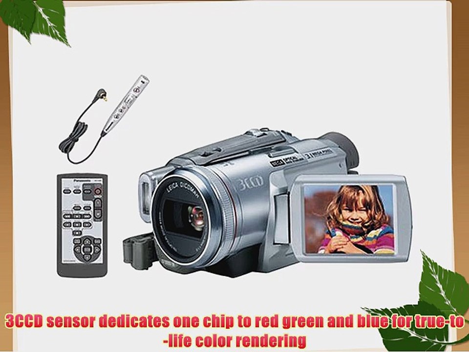 Panasonic PV-GS250 3.1MP 3CCD MiniDV Camcorder w/10x Optical Zoom