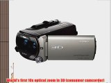 Sony HDR-TD10 High Definition 3D Handycam Camcorder with 10x Optical Zoom (Silver)