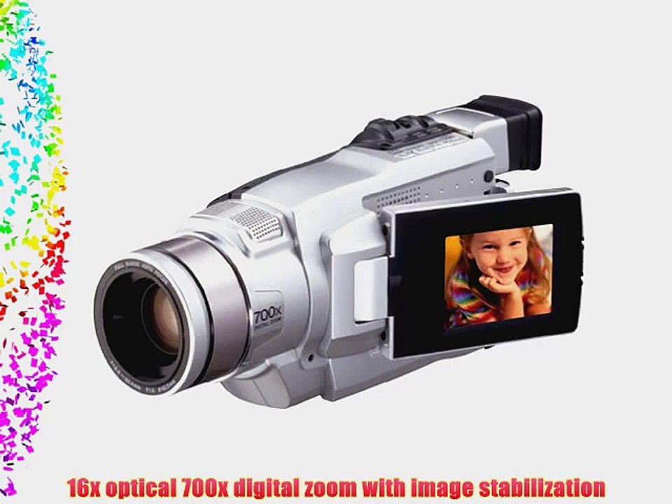 JVC GRDVL120U MiniDV Digital CyberCam Video Camera with 2.5 LCD