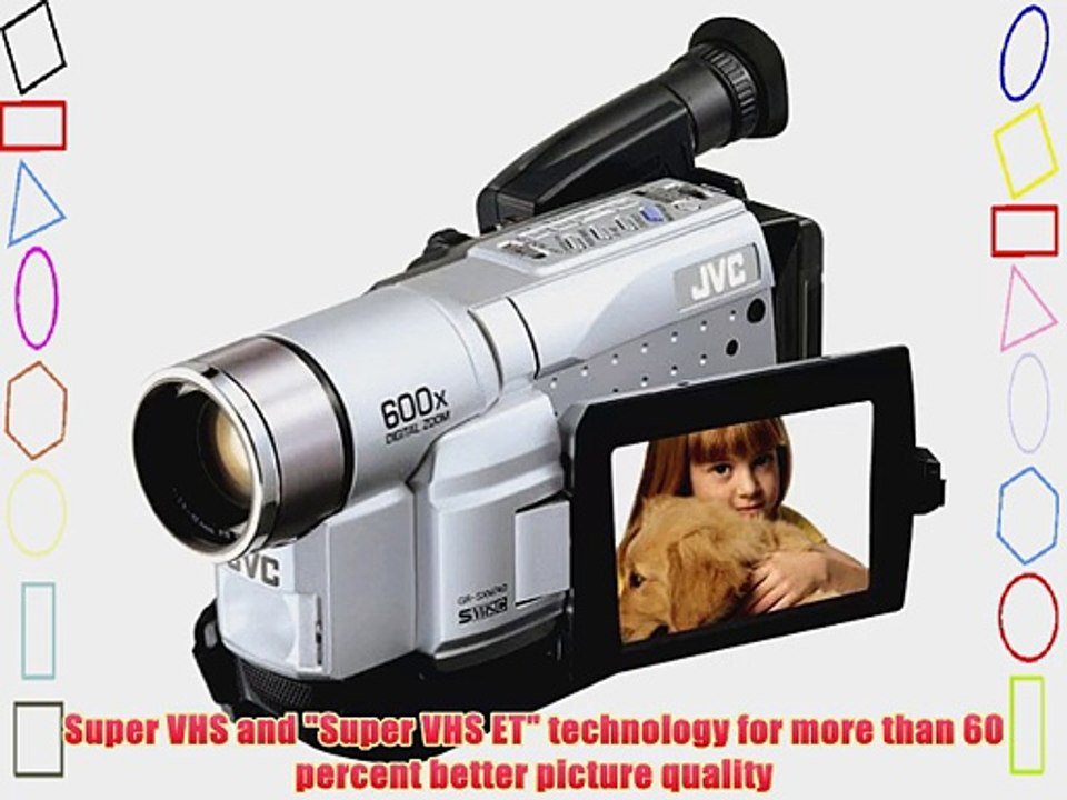JVC GR-SXM740U Super VHS-C Camcorder with 3.5 LCD