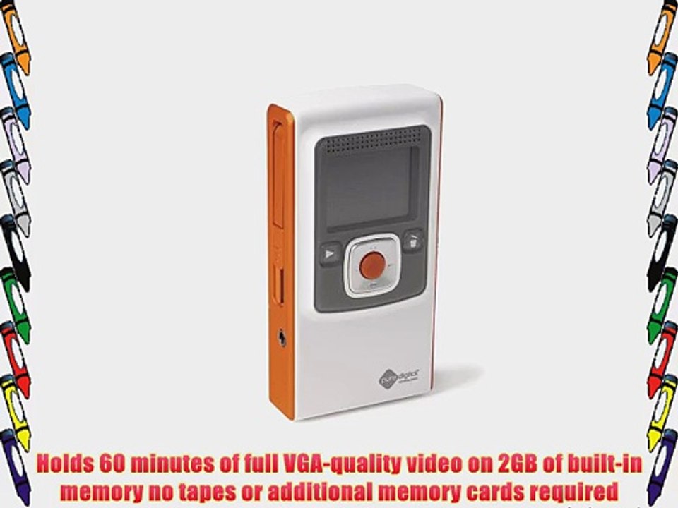 Flip Video Ultra Series Camcorder 60 Minutes (Orange)