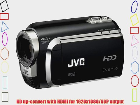 JVC Everio GZ-MG670 80GB HDD Camcorder (Black)