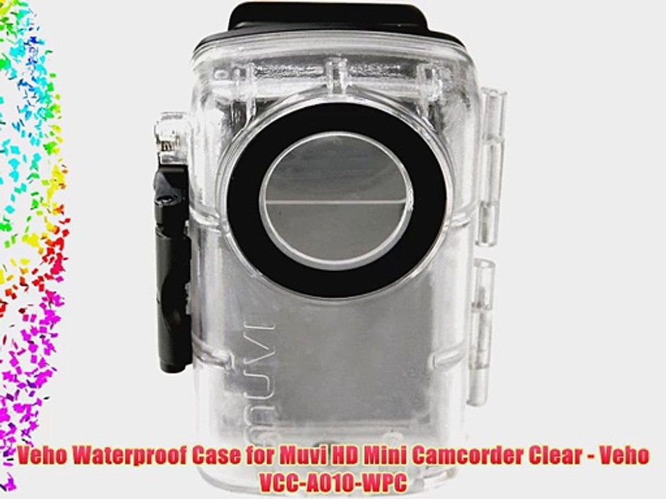 Veho Waterproof Case for Muvi HD Mini Camcorder Clear - Veho VCC-A010-WPC