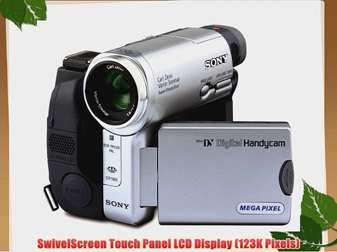 Sony Handycam DCR-TRV33 MiniDV Camcorder with 10x Optical Zoom 3-Inch Touch-Panel LCD and 1