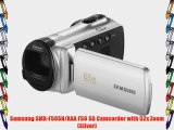 Samsung SMX-F50SN/XAA F50 SD Camcorder with 52x Zoom (Silver)