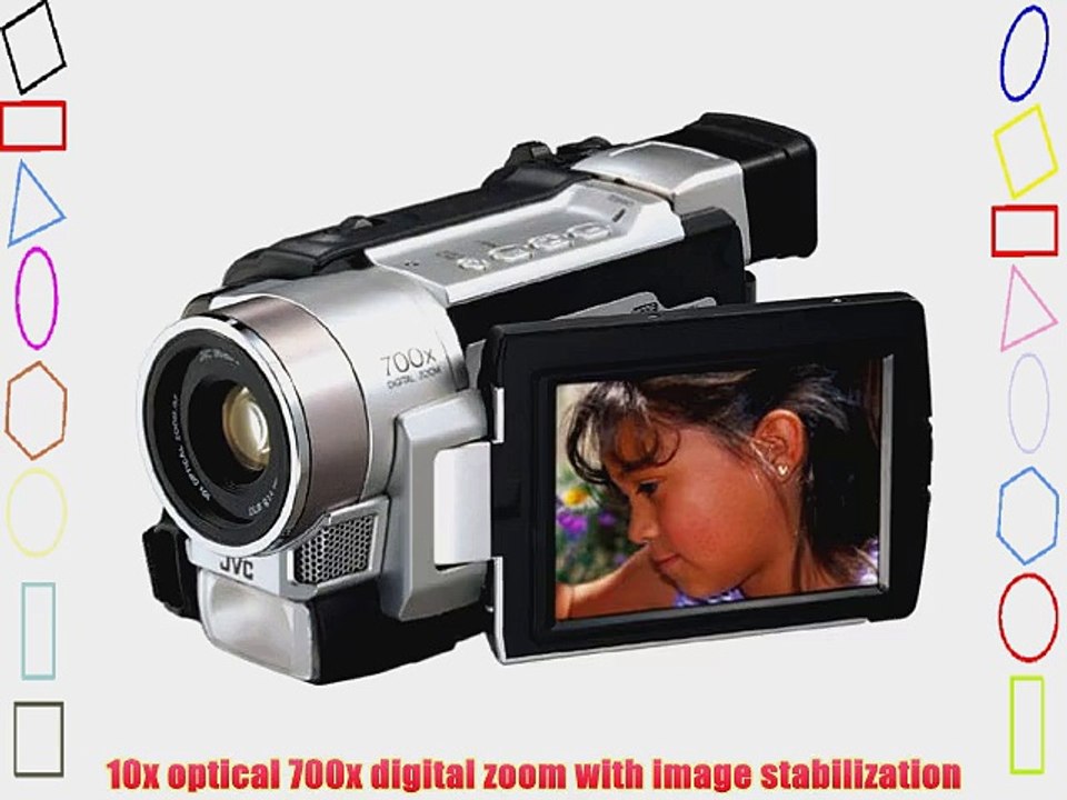 JVC GRDVL720U MiniDV Digital Camcorder with 3.5 LCD and 8MB SD Memory Card