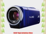 JVC 1.5-Megapixel 1080P High-Definition Everio Digital Video Camera (Blue) GZE10AUS