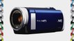 JVC 1.5-Megapixel 1080P High-Definition Everio Digital Video Camera (Blue) GZE200AUS