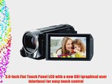 Canon VIXIA HF R32 Full HD 51x Image Stabilized Optical Zoom Camcorder Wi-Fi Enabled with 32GB
