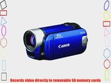 Canon FS300 Flash Memory Camcorder w/41x Advanced Zoom (Blue)