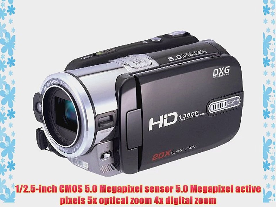 DXG Technology 1080p HD Camcorder