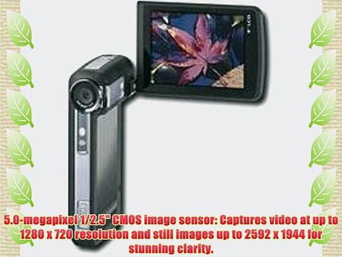 Insignia NS-DCC5HB09 - Camcorder - High Definition with digital player/voice recorder - widescreen