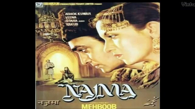 Nazron ki duniya aabaad kar de Ashok Kumar singer and actor Najma 1943 Rafiq Ghaznavi Anjum Pi