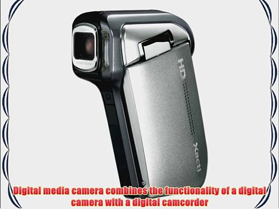 Sanyo Xacti HD700 7MP MPEG-4 High Definition 720p Camcorder with 5x Optical Zoom (Silver)