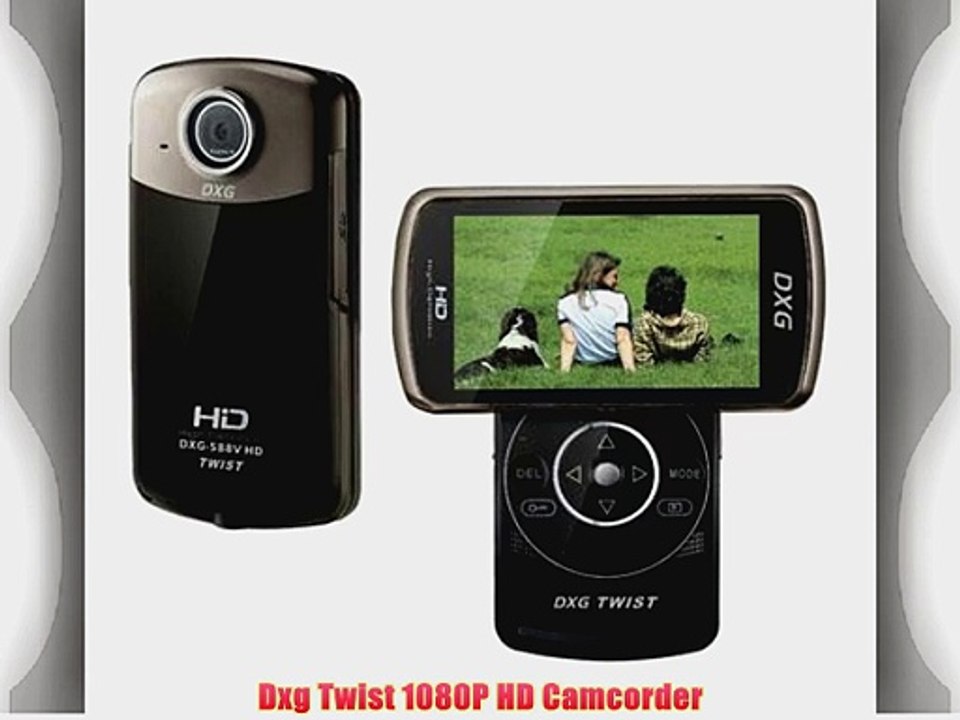 Dxg Twist 1080P HD Camcorder
