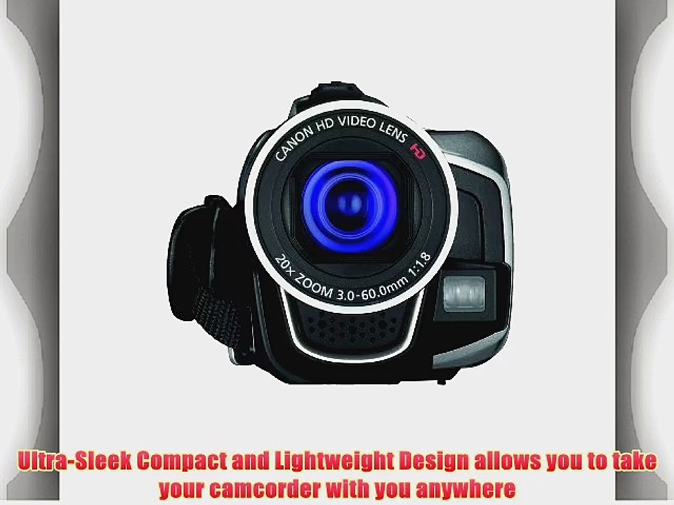 Canon VIXIA HF R10 Full HD Camcorder w/8GB Flash Memory (Silver)