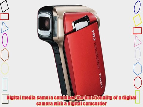 Sanyo Xacti HD700 7MP MPEG-4 High Definition 720p Camcorder with 5x Optical Zoom (Red)
