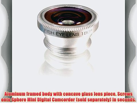 180 Degree Fish Eye Lens for Sphere Mini Digital Camcorder