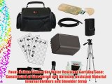 Essential Accessory Kit for Sony Handycam Camcorder HDR-CX190 HDR-CX200 HDR-CX210 HDR-CX260V