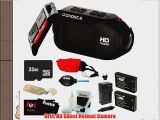Drift HD Ghost Helmet Camera   32GB MicroSD HC Flash Memory Card   2 Wasabi Battery Packs with