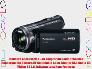 HC-X900 Digital Camcorder - 3.5 LCD - MOS - Full HD - Black