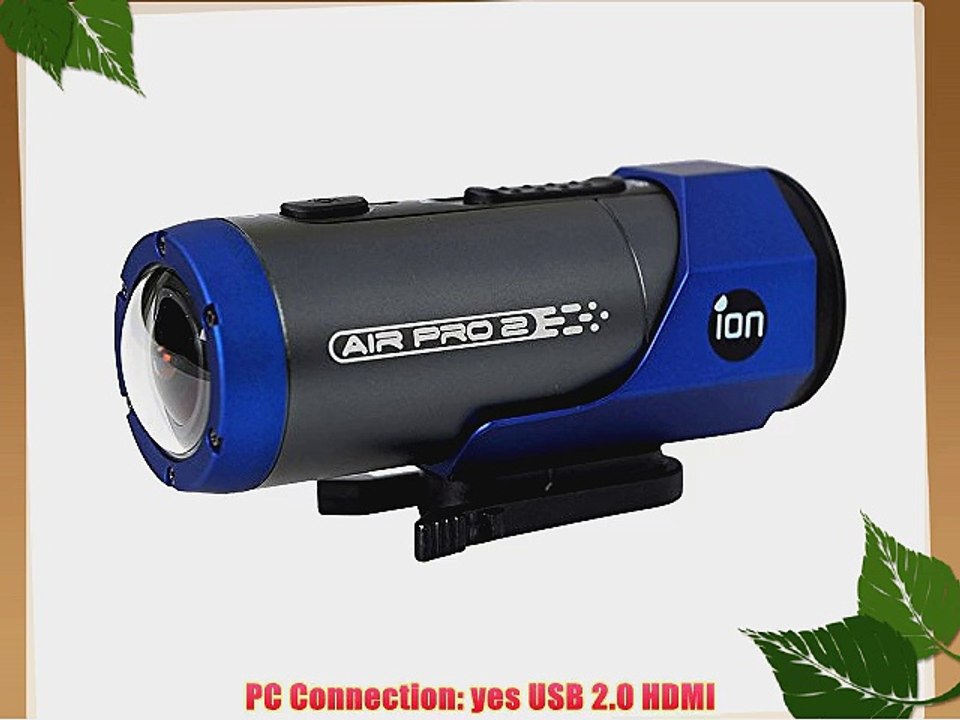 ION Air Pro 2 Wi-Fi HD Camcorder - Blue/Black