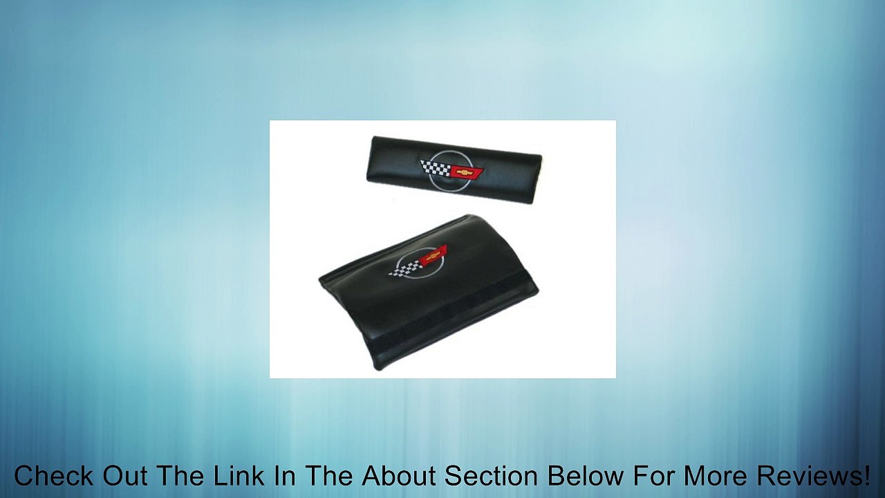 Corvette C4 Seat Belt Shoulder Pad Embroidered Design Review