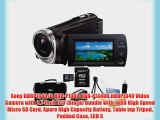 Sony HDRPJ340/B HDR-PJ340 HDR-PJ340B HDRPJ340 Video Camera with 2.7-Inch LCD (Black) Bundle