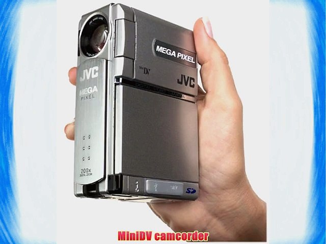 JVC GRDVP7U Digital Camcorder w/ 1.02 Megapixel CCD MPEG4 Video and 8MB SD/  MMC - video Dailymotion