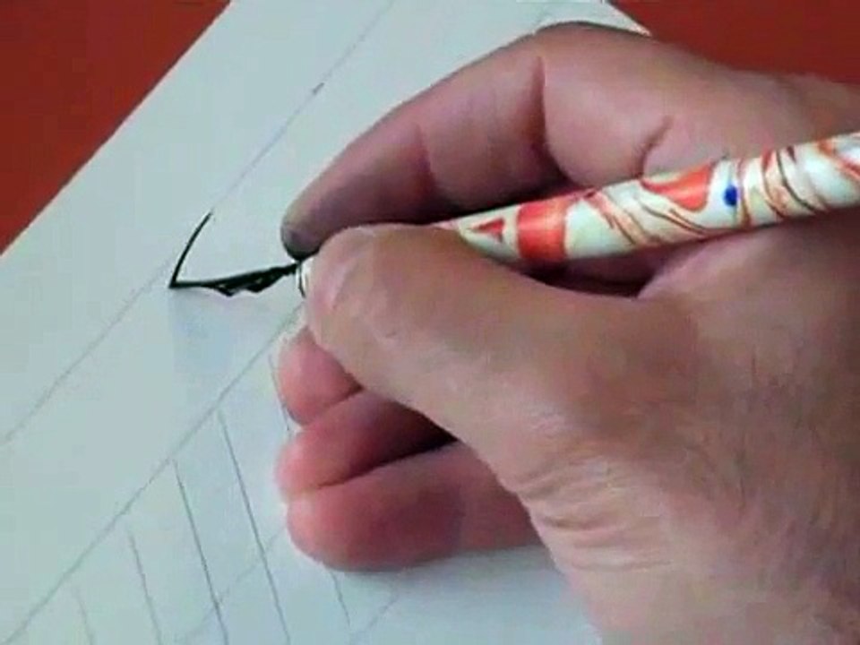 How to Write Copperplate part 2
