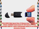 32GB Accessory Kit For Sony HDR-PJ380 HDR-PJ380/B FDR-AX100 HDR-CX900 FDR-AX33 FDRAX33/B HD
