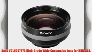 Sony VCLHG0737C High-Grade Wide Conversion Lens for HRD-HC1 HD1000U HC5 DCR-SR200 DCR-DVD308