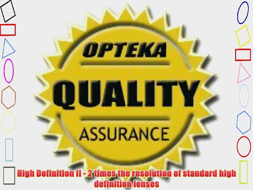 Opteka 2x HD2 Telephoto Lens for Sony DCR-SX45 SX45/S SX65 SX65/B SX85 SX85/S SR11 XR100 XR200V