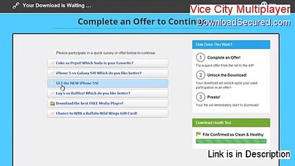 Vice City Multiplayer(VC:MP) Free Download (Free of Risk Download)