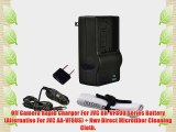 Off Camera Rapid Charger For JVC BN-VF800 Series Battery (Alternative For JVC AA-VF8US)   Nwv