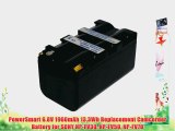 PowerSmart 6.8V 1960mAh 13.3Wh Replacement Camcorder Battery for SONY NP-FV30 NP-FV50 NP-FV70