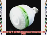 RZD60 E27 3W 48-LED White Human Sensor LED Lamp Bulb (100-240V)