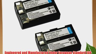 ValuePack (2 Count): Extended Performance Replacement Battery for Specific Digital Camera and