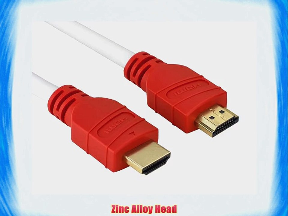 Sewell Direct SW-30398 Redhead Premium Thin HDMI Cable with Redmere Technology High Speed 4K