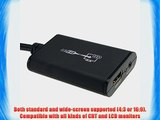AGPtek? USB to HDMI Converter With 3.5mm Audio Cable 1080P For Windows XP/VISTA/7 and Mac OS